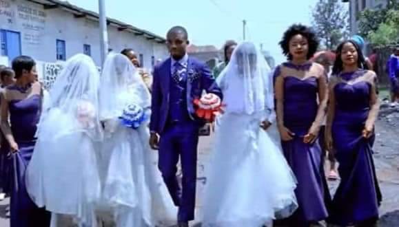 DRC Man Marries&nbsp;Triplets