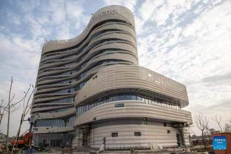 Chinese-aided Africa CDC headquarters nearing  completion in&nbsp;Ethiopia.