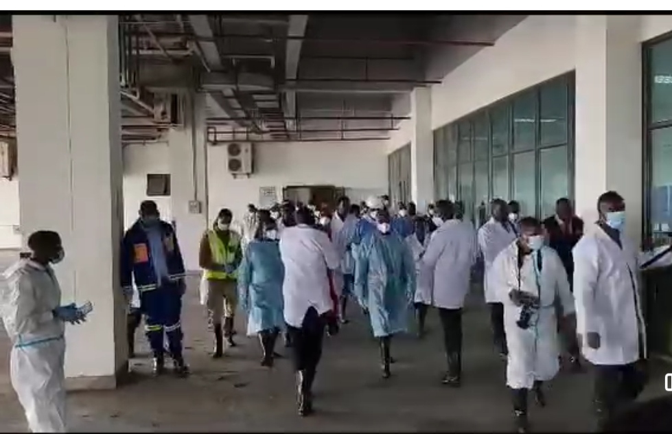 Zambia converts national stadium to cholera treatment&nbsp;centre